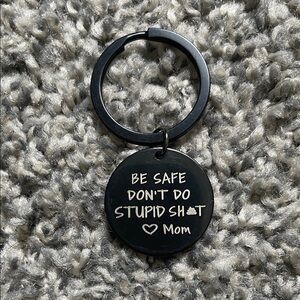 Be Safe Keychain